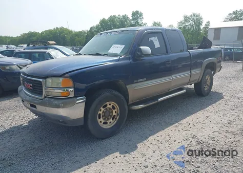 2000 GMC Sierra 2500 Sle из США, поврежденный, VIN 1GTGK29U3YE177876